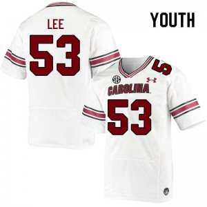 Youth Vershon Lee White University of South Carolina College Football #53 Jersey 471587-336