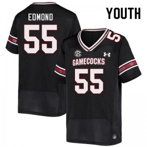 Youth Gilber Edmond Black University of South Carolina College Football #55 Jersey 470349-841