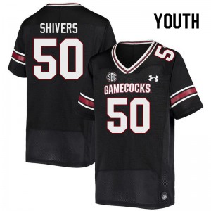 Youth Jatavius Shivers Black South Carolina College Football #50 Jersey 898509-908