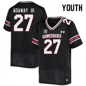 Youth Oscar Adaway III Black South Carolina College Football #27 Jersey 475281-658