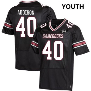 Youth Anthony Addison Black University of South Carolina College Football #40 Jerseys 779840-325