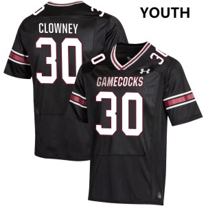 Youth Demon Clowney Black University of South Carolina College Football #30 Jersey 919597-701