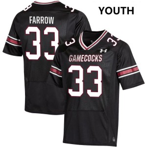 Youth Kyler Farrow Black South Carolina Gamecocks College Football #33 Jerseys 826921-293