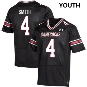 Youth Michael Smith Black University of South Carolina College Football #4 Jerseys 398127-529