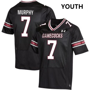 Youth Shawn Murphy Black South Carolina Gamecocks College Football #7 Jerseys 622264-726