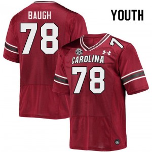 Youth Trovon Baugh Garnet University of South Carolina College Football #78 Jersey 539419-314